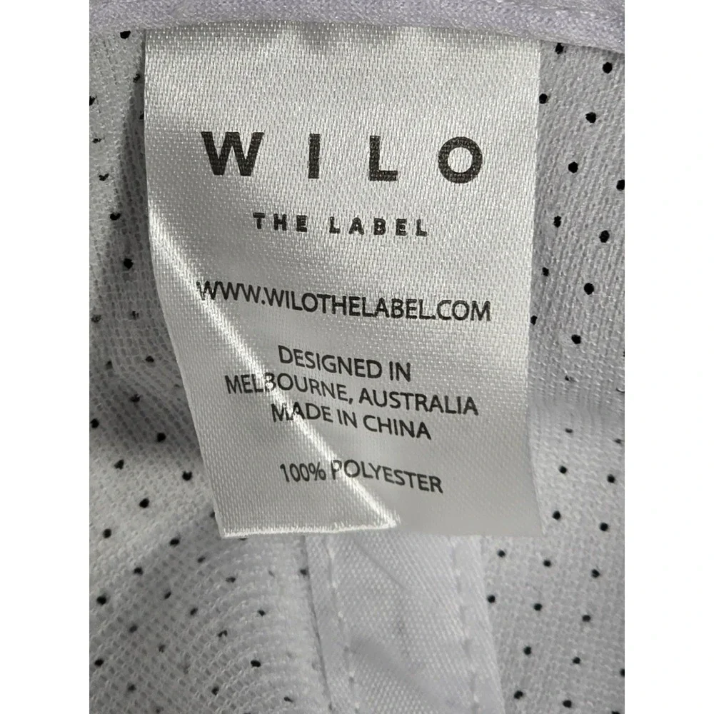 Wilo The Label Cap Hat Hair Bun Opening‎ Workout Yoga New NWT
